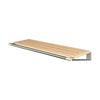 Loca Knax Hat Shelf 40 Cm, Oak Soap/Aluminium