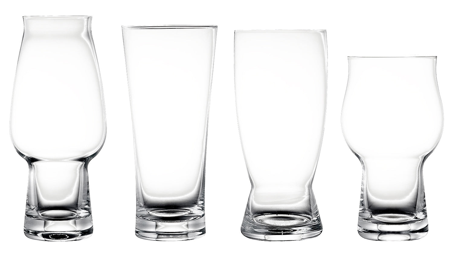 Lyngby Glas Krystal Beer Glass (4 Ass.), 4 Pcs.