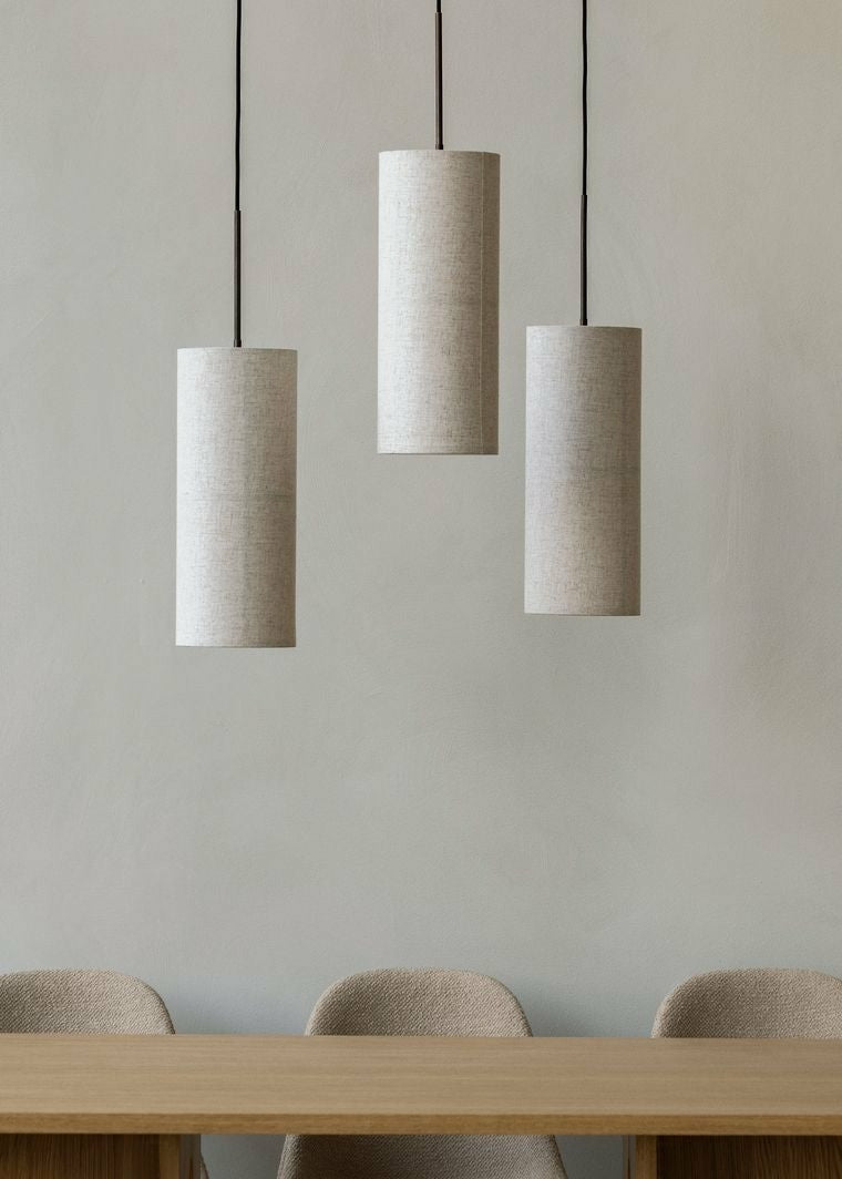 Audo Copenhagen Hashira Suspension Lamp Large, Raw