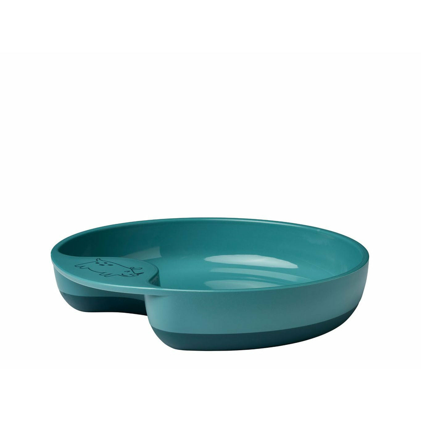 Mepal Mio Learning Plate, Turquoise