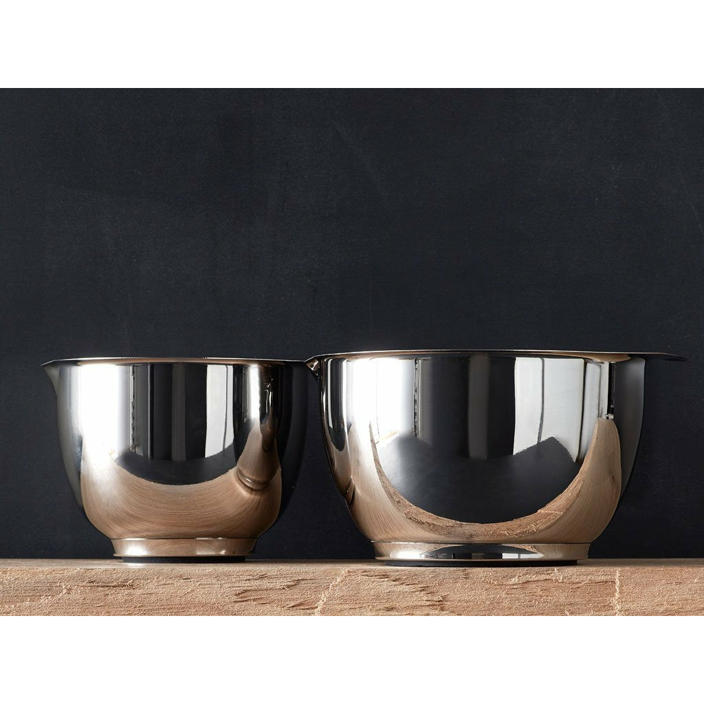 Rosti Margrethe Mixing Bowl Set Stainless Steel, 2 Pcs.