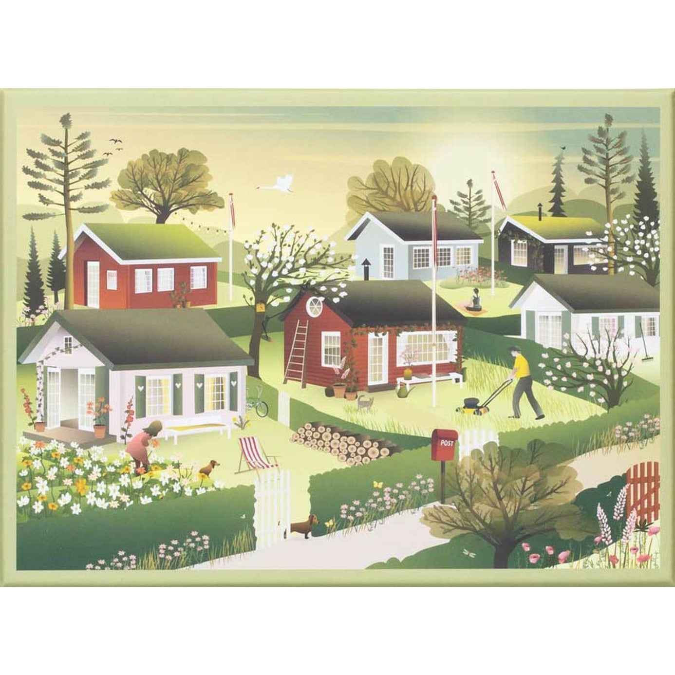 Vissevasse Small Houses Puzzle With 1000 Pieces